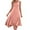 Pink, variant on Mikilon Women's Sleeveless Sweetheart Fit and Flared A-Line Swing Party Cocktail Mini Tank Dress