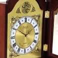 thumbnail image 5 of Bedford Clock Collection Redwood Mantel Clock with Chimes, 5 of 5