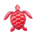 thumbnail image 1 of Decoración de la pared de tortuga de hierro escultura decoración del hogar coleccionables de arte coleccionables para colgar adorno de regalo de Rojo, 1 of 8