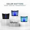 iPettie Kamino LED Light Pet Water Fountain 3L/101oz, UltraQuiet