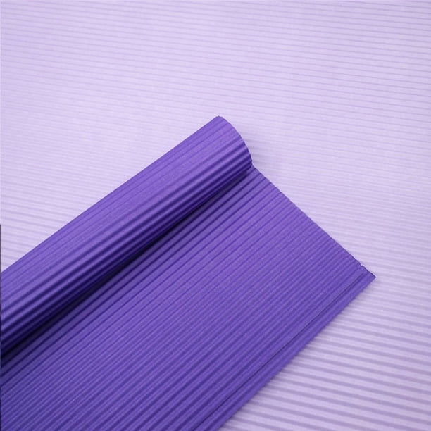 Zhuge flores, regalos, papel para envolver regalos, flores de papel corrugado monocromáticas, papel ondulado, papel para envolver regalos (morado oscuro)