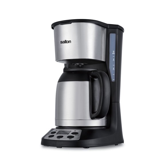 Salton Jumbo Java Coffee Maker 10 Cup with Thermal Carafe, 1000W, FC1667TH