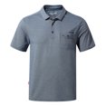 thumbnail image 1 of Craghoppers - Polo repelente a insectos modelo Gilles para hombre (Azul mezcla), 1 of 2