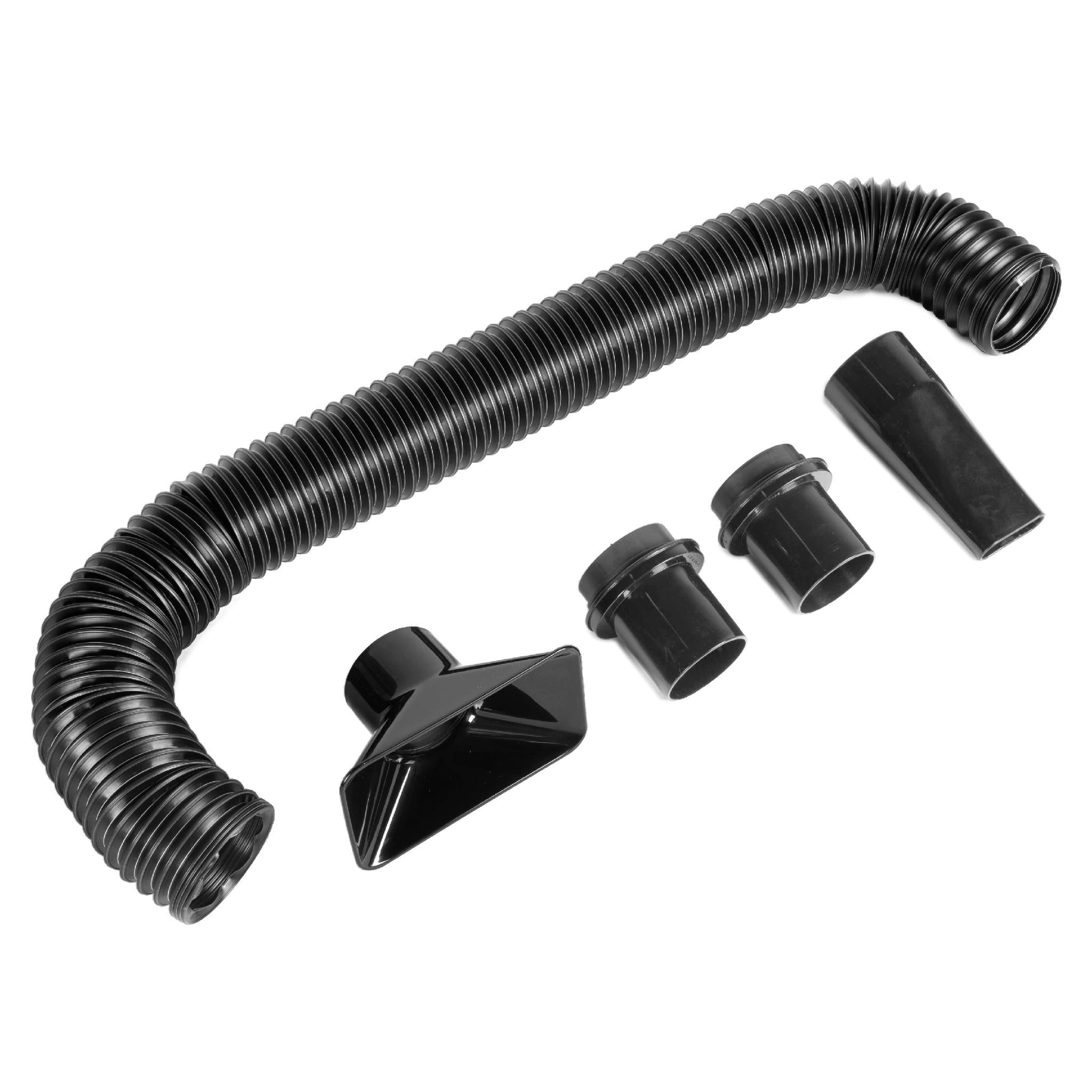 WEN 2.5-Inch by 36-Inch Flexible and Sculptable Dust Hose Kit with Couplers and Adapters
