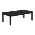 thumbnail image 3 of Furniture of America Versi Modern 3-Piece Coffee Table Set, Black, 3 of 10