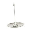 thumbnail image 3 of Soporte para quemador de incienso, Base de placa de incienso, fácil de limpiar, soporte para varillas de incienso de forma redonda, decoración para , plata, 3 of 8