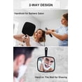 thumbnail image 6 of Hand Mirror, Extra Large Barber Hairdressing Handheld Mirror with Handle for Salon, Pack of 3, 6 of 7