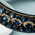thumbnail image 3 of Diadema acolchada con diamantes de imitación, diadema decorativa de cristal barroco, diadema con cuentas coloridas, joyería de moda, accesorios para diadema Adepaton CPB-DE-LYY748-6, 3 of 5