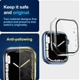 thumbnail image 6 of SPYCASE 2 Pack Hard Case Compatible for Apple Watch Ultra 2 / Ultra 49mm Series 8/9 Case with Tempered Glass Screen Protector Protective Cover - Silver, 6 of 6