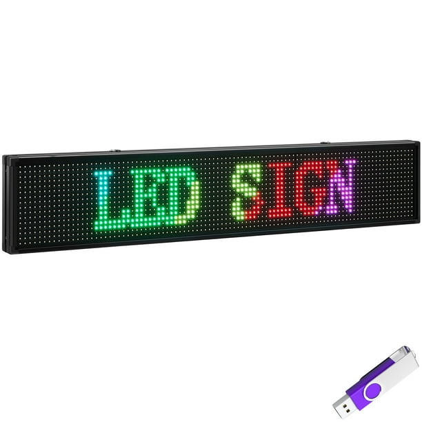 LED sign & LED scrolling text color display