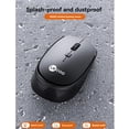 thumbnail image 4 of Mistaha Wireless Gaming Mouse WS202 with USB Receiver - Ergonomic Design, Optical Engine, Compatible with Multiple Devices - Black, 4 of 6