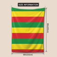 thumbnail image 2 of Tapestry Wall Hanging Rastafari Flag Decoration Tapestry For Bedroom Living Room Backdrop 80 X 60 Inch, 2 of 7