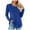 Z01_Blue, variant on Kaprioy Long Sleeve Shirts for Women Fall Fashion 2025 Dressy Casual Blouses Trendy Pleated Tunic Tops White, XXL