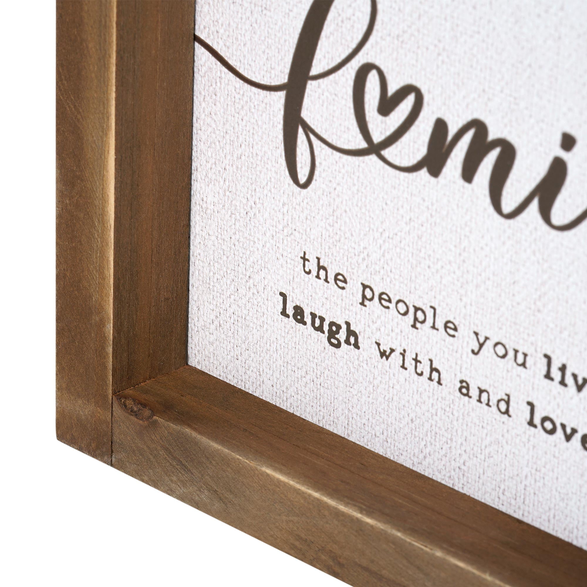 Crystal Art Gallery Love One Another Natural Photo Frame Collage Plaque - 8" x 20"