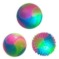 thumbnail image 5 of Light Dog Balls Flashing Elastic Ball Glow in the Dark Pet Toys Interactive T8, 5 of 6