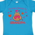 thumbnail image 4 of Inktastic Heart Belongs to Grandpa Girls Baby Bodysuit, 4 of 5