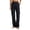 Black, variant on MLCDZ Women's High Waisted Cargo Pants Baggy Y2K Streetwear Stretchy Straight Leg Pants with Multiple Pockets Outdoor Hiking Work Trousers