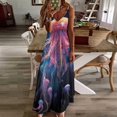 thumbnail image 2 of Octopus in The Mysterious Ocean Sleeveless Dress Woman Fashion Long Dresses Women's Summer Suit Dress Summer 2025 Women, 2 of 6