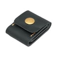 thumbnail image 2 of Picks Storage Pick Case Sostenga 3 con Button Snap Button Picks Organizador de guitarra Bolsa de guitarra para niños amantes de la guitarra negro, 2 of 8