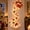 #C, variant on Christmas Magic Trail Wall Light, Santa Sleigh Reindeer Hanging Decoration | With Warm White LED, 3D Star and Snowflake, Indoor Holiday Decor for Living Room, Festive Xmas Gift(#B)
