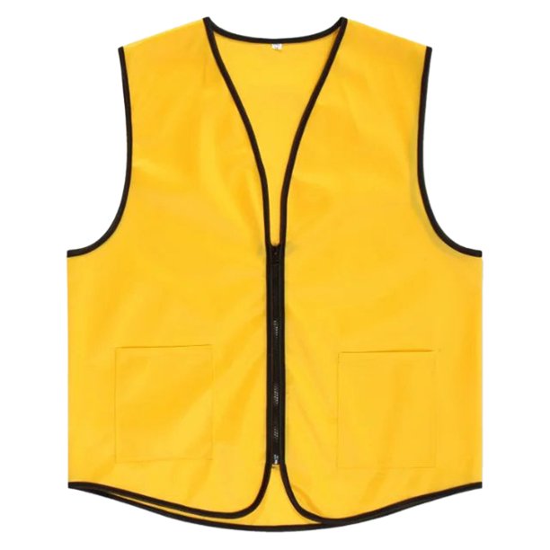 Toptie TopTie Supermarket Vest / Apron Zipper Vest For Clerk Uniform