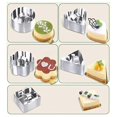 thumbnail image 4 of Cake Mould Mousse Rings, Cake Mold Baking Rings, Cake Ring, Cake Circle with Pusher Biscuit, Mini Cookie Cutters, 4 of 5