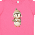 thumbnail image 4 of Inktastic Cozy Winter Penguin Boys or Girls Toddler T-Shirt, 4 of 5