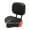 Black+Red, variant on YIYIBYUS Bike Seat with Backrest, Comfort Replacement Tricycle Seat Back Rest PU Cushion for Most Electric cars, Tricycles, Beach Bikes, Black