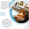 thumbnail image 2 of Inteprter Horno de microondas vaporizador desmontable reutilizable lavable caja de vapor con mango resistente al calor contenedor de calefacción Herramientas y accesorios para hornear, 2 of 6