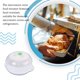 thumbnail image 4 of Yuarrent Horno de microondas de plástico vaporizador desmontable extraíble reutilizable resistente al calor caja de vapor recipiente de calefacción de Herramientas y accesorios para hornear Yuarrent HA002708-00, 4 of 6