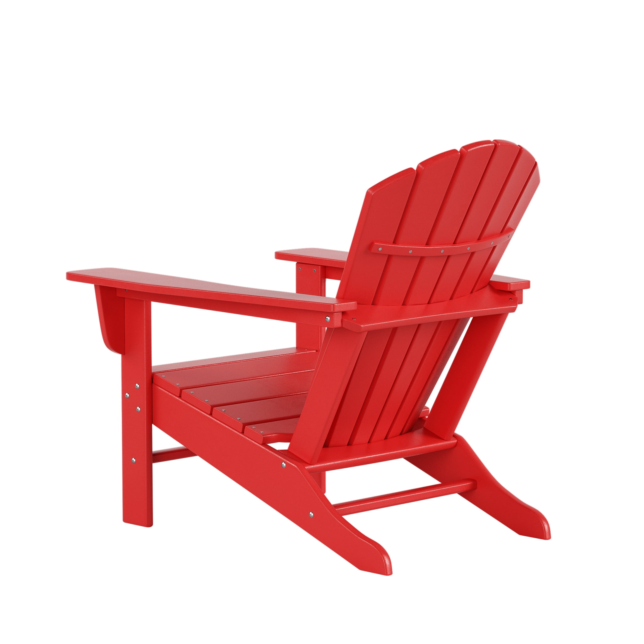 Westin Outdoor Patio Adirondack Chair (Set of 4), Red