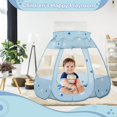 thumbnail image 4 of Piscina de bolas Wilhunter Baby con 50 bolas para niños pequeños 109 x 90 cm, 4 of 8
