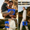 thumbnail image 7 of For Lenovo Tab One 8.7 inch/K9 TB305FU 2025 Case, 360 Rotatable Handle Stand, Shoulder Strap, Drop-Proof Design, Blue, 7 of 7