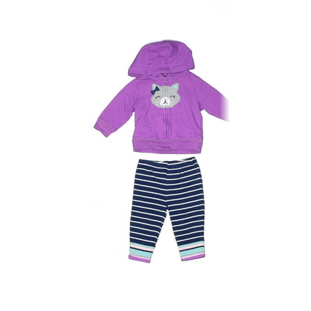 

Pre-Owned Carter s Girl s Size 6 Mo Zip Up Hoodie