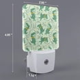 thumbnail image 2 of Cauagu Cute Dinosaurs in Space Print LED Nightlight,0.5W Night Lights Plug into Wall 1 Pack with Dusk-to-Dawn Light Sensor Soft Glow Lamp for Bathroom Adult Hallway-EU, 2 of 7