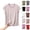 Army Green, variant on Womens Modal Blouses Summer Lounger Pajama Tops Round Neck Short Sleeve T-Shirts Cute Polka Dots Printed Shirts Sleepwear Home Undershirts