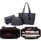 thumbnail image 5 of Bolsos de mano de cuero sintético a la moda para mujer, bolso de hombro, bolso con asa superior, conjunto de 4 Uds., 5 of 5