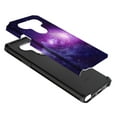 thumbnail image 2 of LG Stylo 6 Case, KAESAR Hybrid Dual Layer Slim Graphic Armor Shockproof Impact Resistant Protective Cover Case for LG Stylo 6 (Galaxy Cloud), 2 of 4