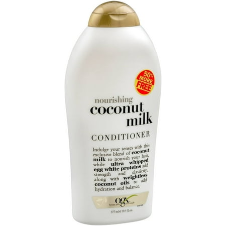 Organix Coconut Milk Conditioner - OGX Nourishing + Coconut Milk Conditioner, 19.5 fl oz