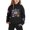 01#Black, variant on Kids Sweatsuits Halloween Rainbow Ghost Bow Printed Sweatsuit Youth Halloween Birthday Festival Walk Girl Hooded Suit