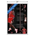 thumbnail image 3 of Michael Jordan - Timeline Wall Poster with Wooden Magnetic Frame, 22.375" x 34", 3 of 6