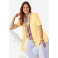 thumbnail image 5 of Woman Within Plus Size Lightweight Open Front Cardigan Sweater, 5 of 6