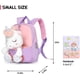 thumbnail image 2 of Mochila para niños JAMW Unicornio mochila de juguete de felpa para niñas 3-6 años púrpura Sencillez, 2 of 5