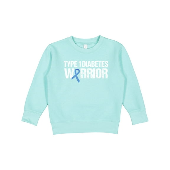 Inktastic Type 1 Diabetes Warrior Toddler Sweatshirt