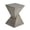 Light Gray, variant on GZXS Sculptural Hourglass Accent Side Table, Unique Twisted End Table, Small Drink Tables for Living Room, Bedroom, Patio, Balcony, No Assembly Required, Natural