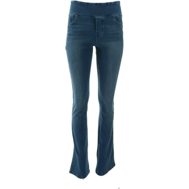 Diane Gilman - DG2 Diane Gilman Stretch Knit Twill Boot-Cut Jegging Women's 686-403 - Walmart