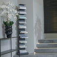 thumbnail image 3 of 43" White Orchid Arrangement in a Tall Black Planter | Real Touch White Moth Orchids in a Black Planter by Fiori Sempre, 3 of 5