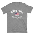 thumbnail image 1 of Jenkintown Pennsylvania Patriot Men's Cotton T-Shirt, 1 of 1