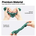 thumbnail image 4 of Silicone VR Face Cover Eyecups for Meta Quest 3S, Reduce Light Leakage Anti-Dirt and Sweat-Proof Cover-Green, 4 of 7