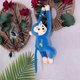 thumbnail image 2 of Tailwind Monkey Monkey Toy Doll Cute Long Arm Monkey Electric Car Collision Avoidance Monkey Pillow Curtain Monkey Doll Birthday Gift Flye256781, 2 of 2
